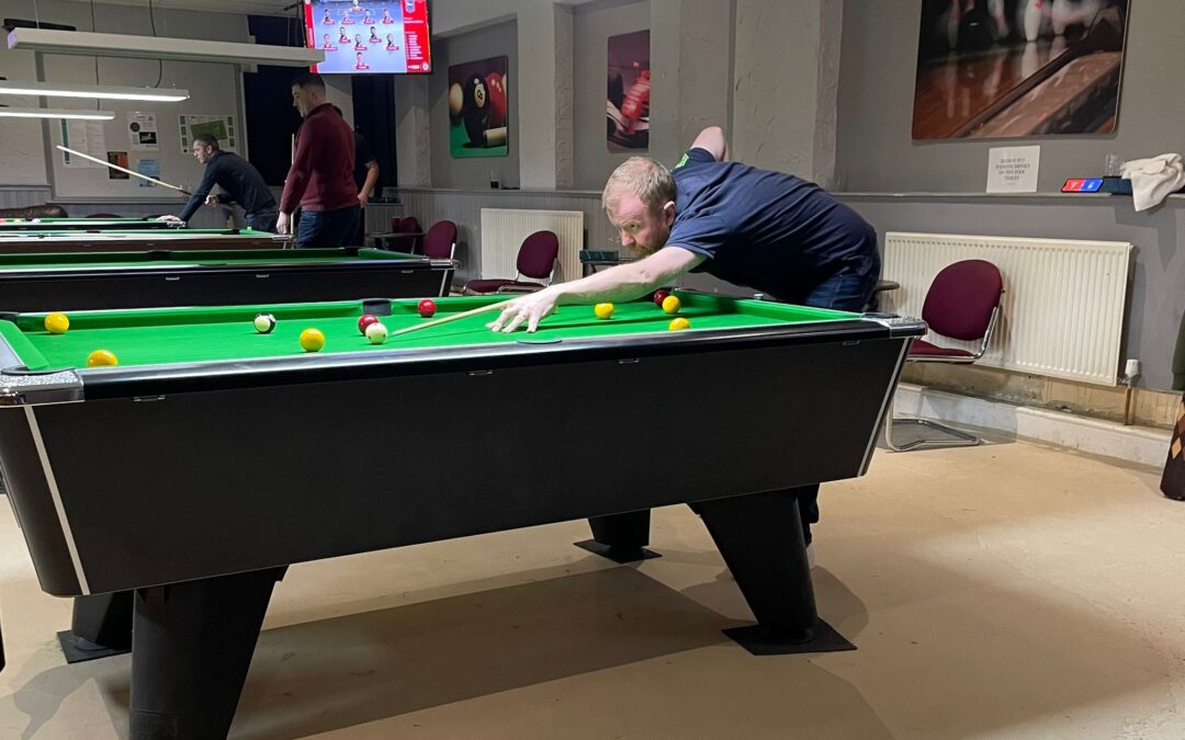 Office manager Phillip in England pool trials